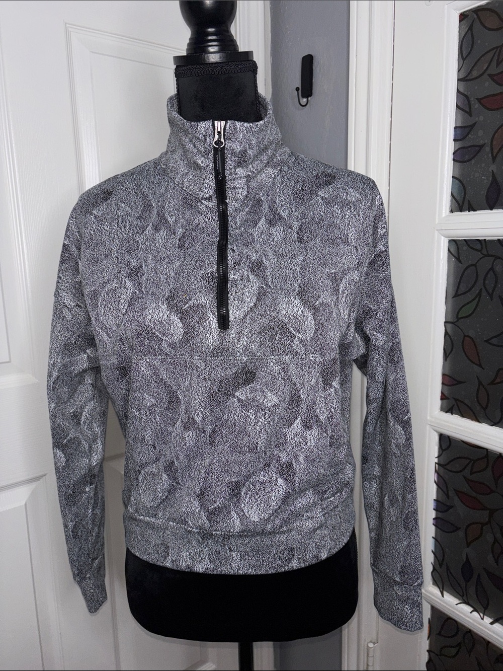 Kyodan Gray Zip-Up Women’s Sweater